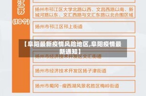 【阜阳最新疫情风险地区,阜阳疫情最新通知】
