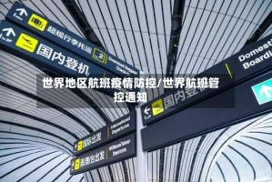 世界地区航班疫情防控/世界航班管控通知