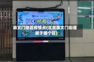 崇文门地区疫情点(北京崇文门街道属于哪个区)