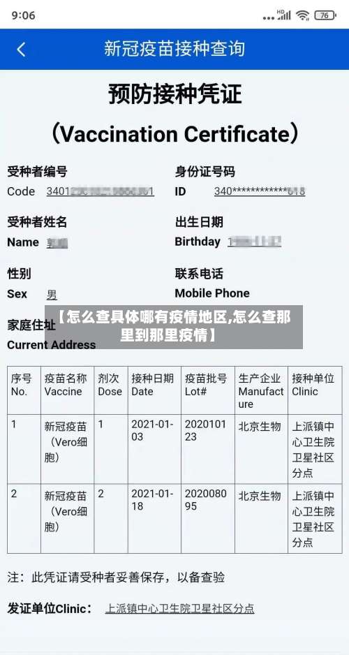 【怎么查具体哪有疫情地区,怎么查那里到那里疫情】-第1张图片